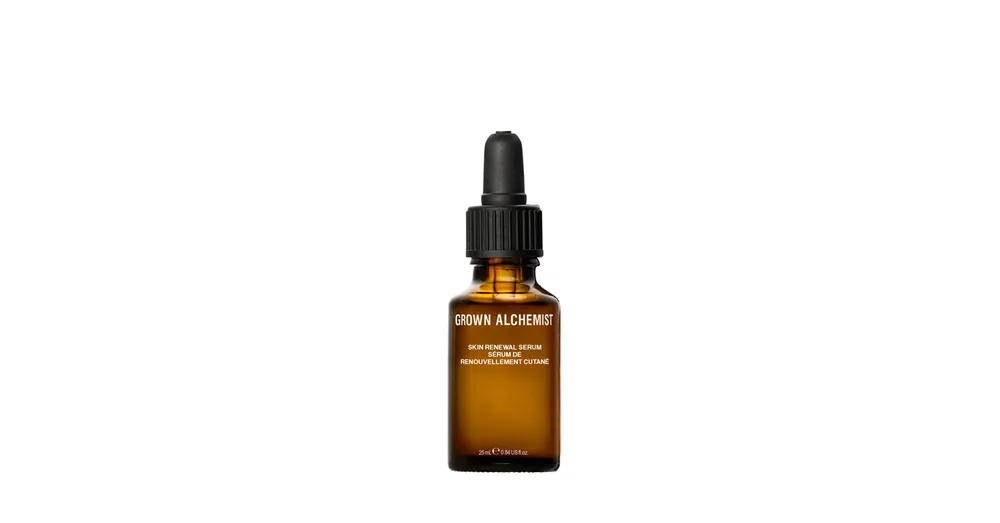 Prémium GROWN ALCHEMIST SKIN RENEWAL Bőrmegújító éjszakai szérum niacinamiddal és ashwagandhával