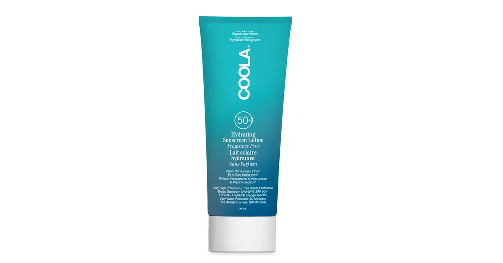 COOLA CLASSIC SPF50 FÉNYVÉDŐ TESTRE - illatmentes Árengedmény