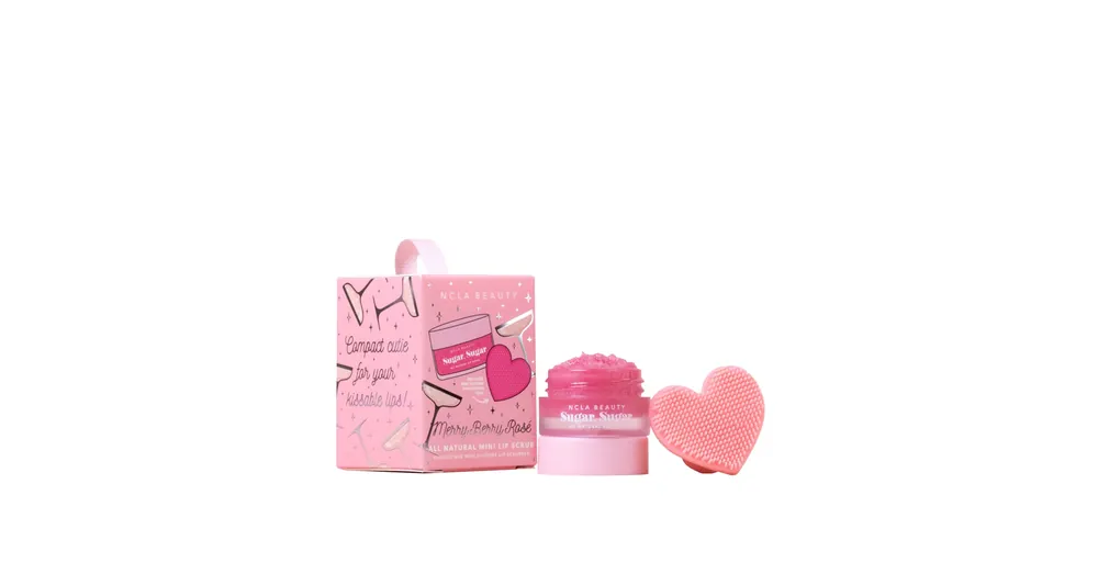 Árengedmény NCLA Merry Berry Rosé Mini Ünnepi Ajakradír szett