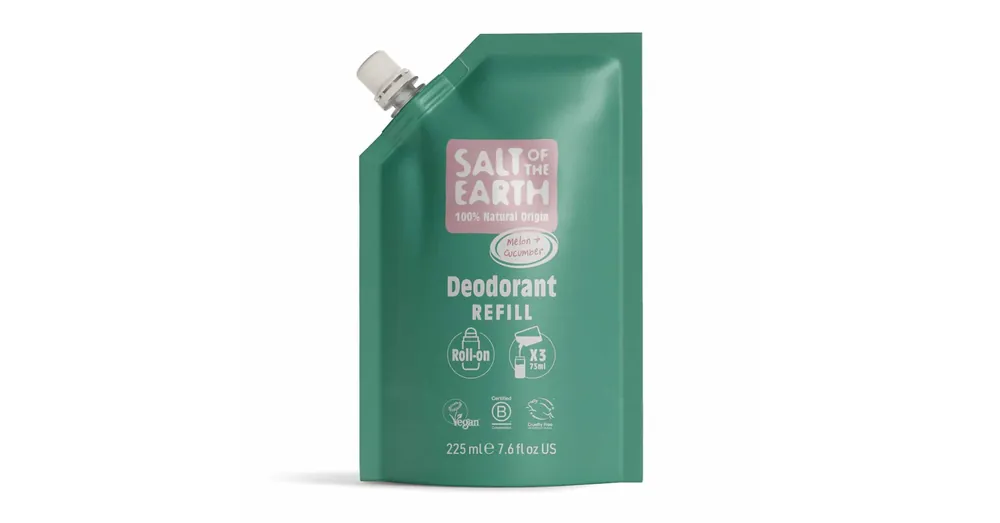 Biztonságos fizetés SALT OF THE EARTH DINNYE ÉS UBORKA GOLYÓS DEZODOR TASAKOS UTÁNTÖLTŐ