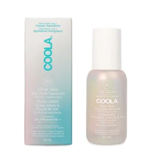 Korlátozott ajánlat KIFUTÓ COOLA CLEAR SKIN OLAJMENTES HIDRATÁLÓ ARCKRÉM SPF30 FÉNYVÉDELEMMEL