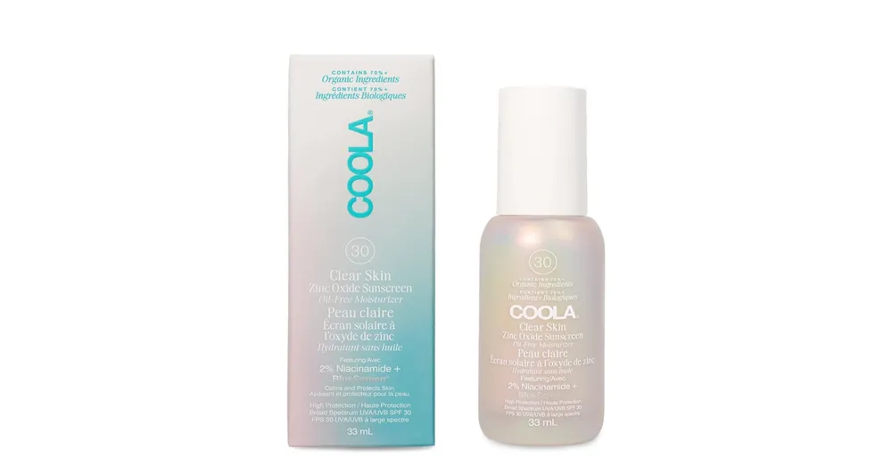 Korlátozott ajánlat KIFUTÓ COOLA CLEAR SKIN OLAJMENTES HIDRATÁLÓ ARCKRÉM SPF30 FÉNYVÉDELEMMEL
