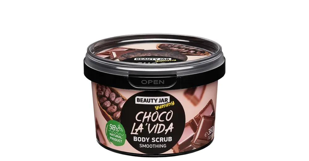 BEAUTY JAR YUMMY CHOCO LA‘VIDA Csokoládés testradír Nézd meg most