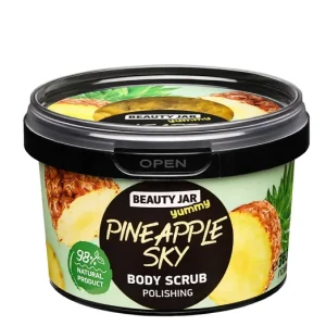 BEAUTY JAR YUMMY PINEAPPLE SKY Ananászos Hámlasztó Testradír Azonnali szállítás