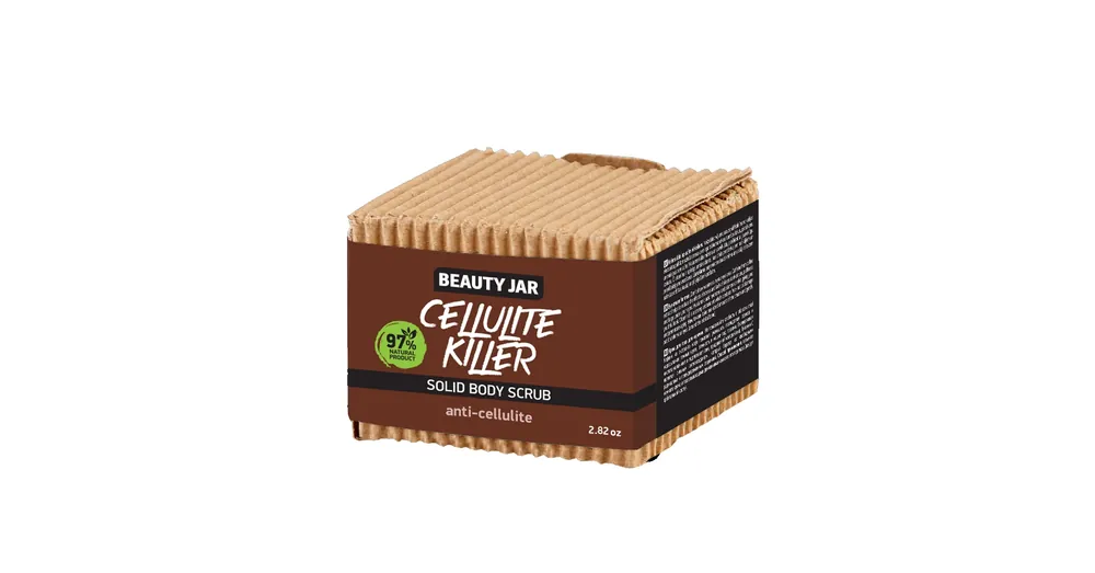 Expressz kézbesítés BEAUTY JAR CELLULIT KILLER CELLULIT kezelő szilárd testradír