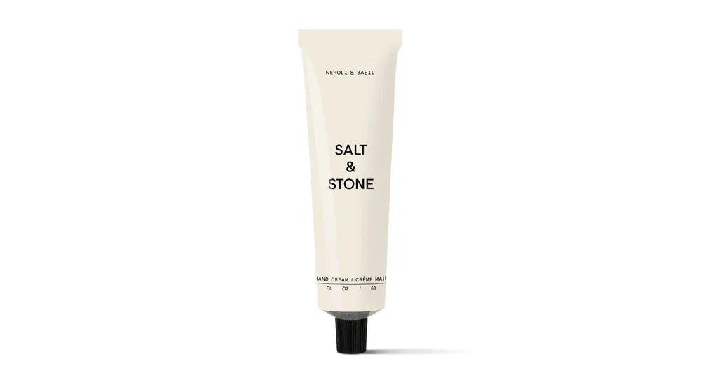 SALT & STONE TÁPLÁLÓ KÉZKRÉM - NEROLI & BAZSALIKOM Árengedmény