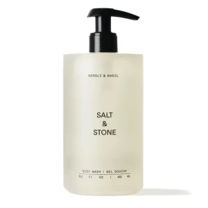Akció SALT & STONE TÁPLÁLÓ TUSFÜRDŐ GÉL - NEROLI & BAZSALIKOM