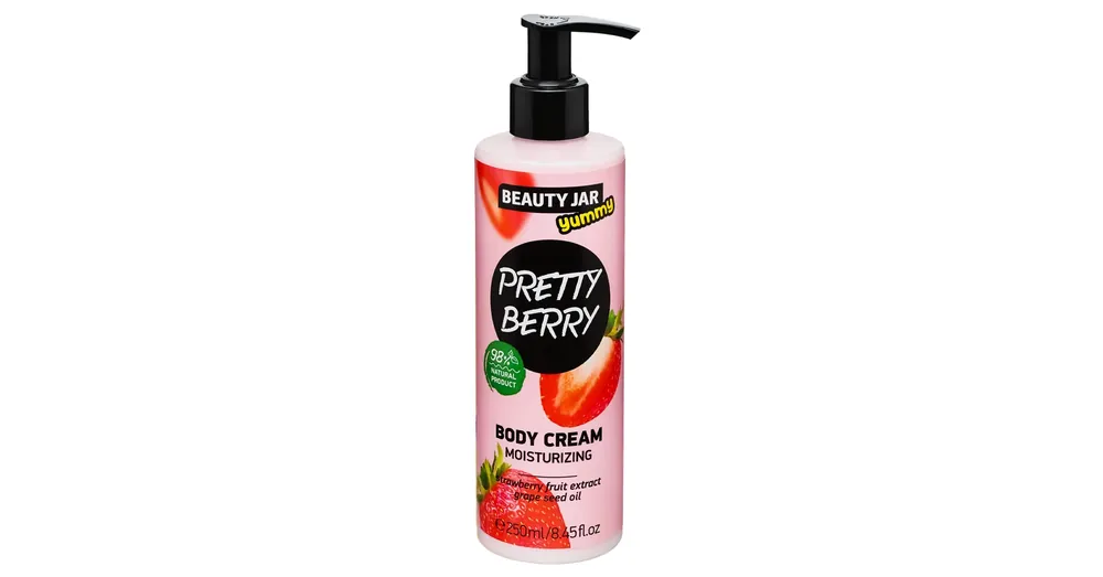Akció BEAUTY JAR YUMMY PRETTY BERRY Hidratáló Testápoló