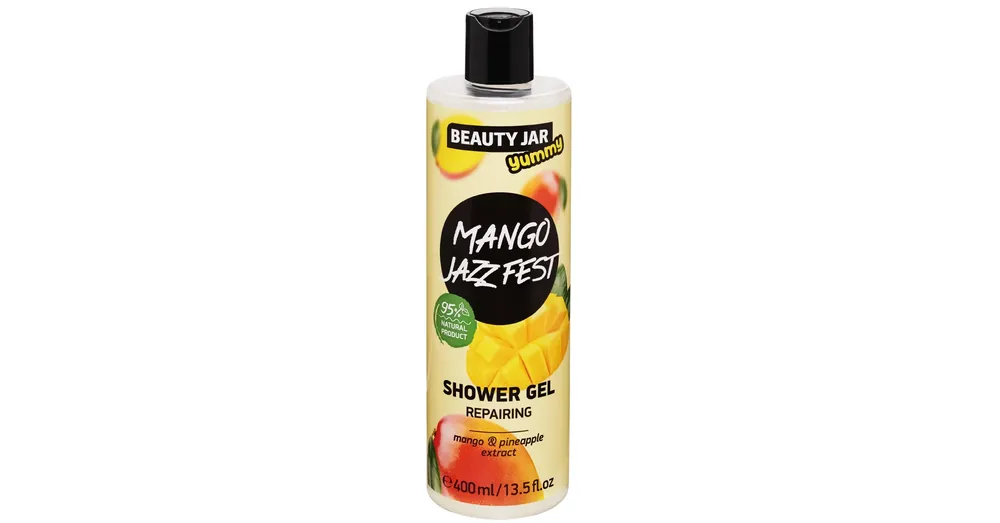 BEAUTY JAR YUMMY MANGO JAZZ FEST Regeneráló Tusológél Szezonális akció