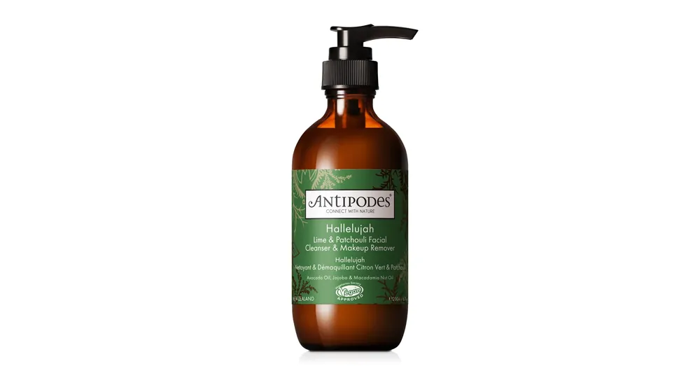 ANTIPODES HALLELUJAH Lime & Patchouli arctisztító tej és sminklemosó Nézd meg most