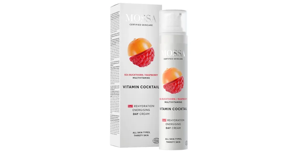 Nézd meg most MOSSA VITAMIN COCKTAIL Intenzív hidratáló és energetizáló nappali arckrém