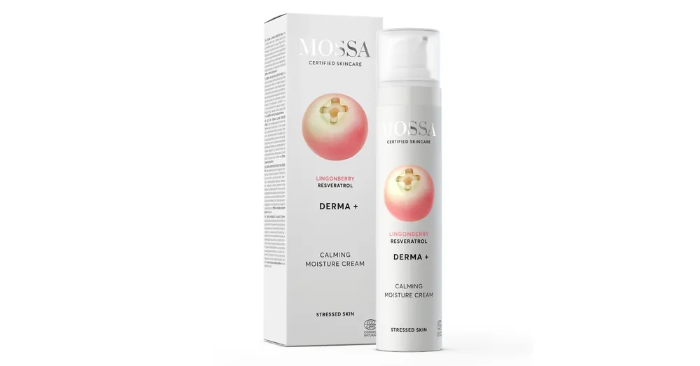 Újdonság MOSSA DERMA+ Bőrnyugtató hidratáló arckrém