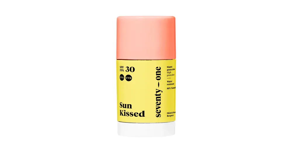 Különleges ajánlat SEVENTYONE SUNKISSED SPF30 FÉNYVÉDŐ STICK ARCRA