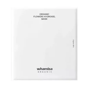 WHAMISA Organic Flowers Hydrogel Mask Damaszkuszi rózsával Biztonságos vásárlás