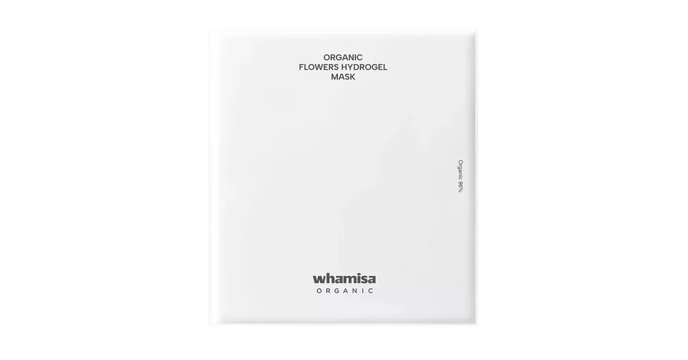 WHAMISA Organic Flowers Hydrogel Mask Damaszkuszi rózsával Biztonságos vásárlás