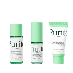 PURITO Wonder Releaf Centella Mini illatmentes szett Legnépszerűbb