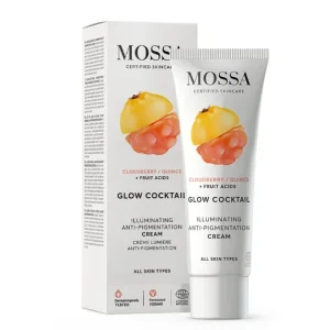 Újdonság AKCIÓS MOSSA GLOW COCKTAIL BŐRMEGÚJÍTÓ KRÉM GYÜMÖLCS SAVAKKAL