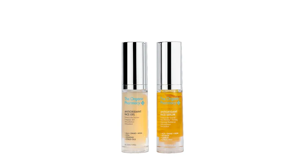 Bestseller THE ORGANIC PHARMACY MINI Antioxidáns Arcápoló Duó (2*5ml)