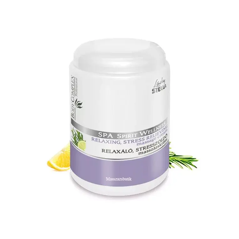 Lady STELLA Spa Spirit Wellness Relaxáló Stresszoldó Masszázskrém 1000 ml Szuper akció