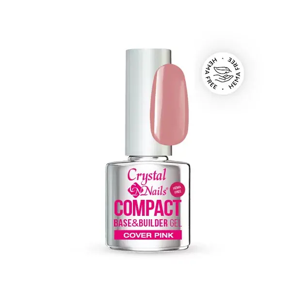 Compact Base HEMA Free Gel Cover Pink - 4ml Korlátozott ajánlat