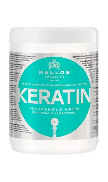 Kallos KJMN Keratin Regeneráló Hajpakolás 1000 ml Népszerű