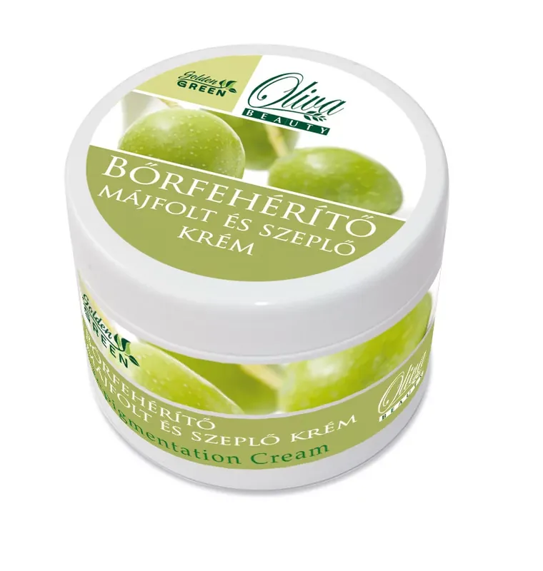 Gyors kiszállítás Golden Green Oliva Beauty Bőrfehérítő Májfolt és szeplőkrém 100ml