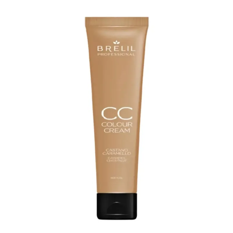 Brelil CC Colour Cream Caramel Chestnut - Színező hajpakolás Gesztenye, karamella - 150 ml Szezonális akció