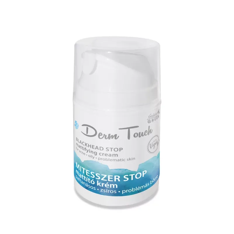 Golden GREEN Derm Touch Miteszer Stop Mattosító Krém 50ml Akciós ár