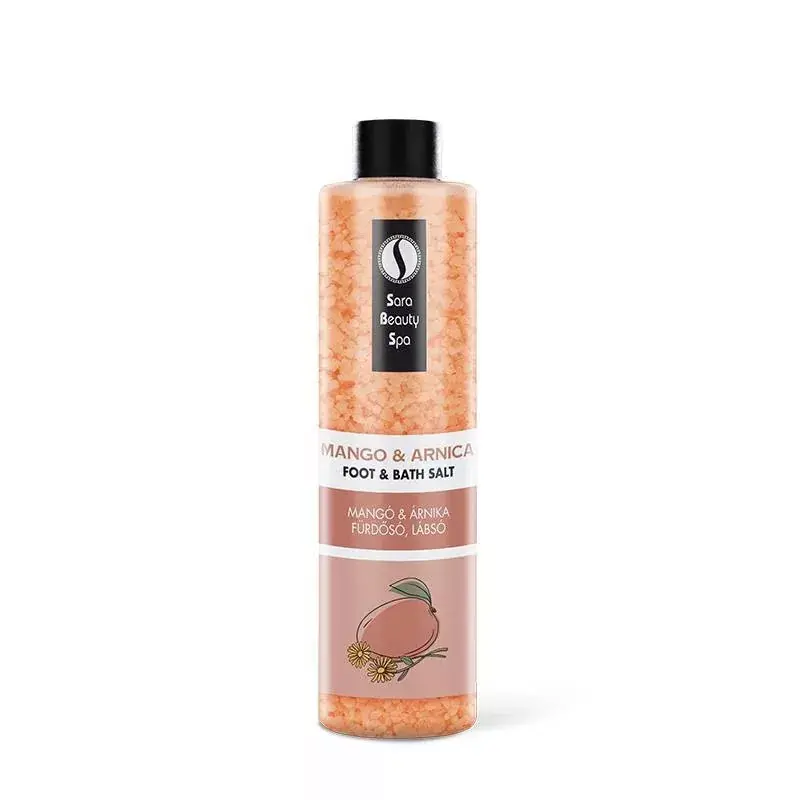 Legkelendőbb REGENERÁLÓ FÜRDŐSÓ ÉS LÁBÁZTATÓ SÓ - MANGÓ & ÁRNIKA - 330G