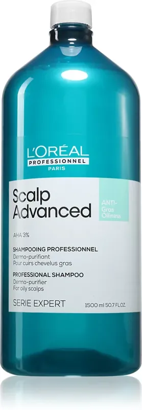 Expressz kézbesítés Scalp Advanced tisztító sampon zsíros fejbőrre 1500ml
