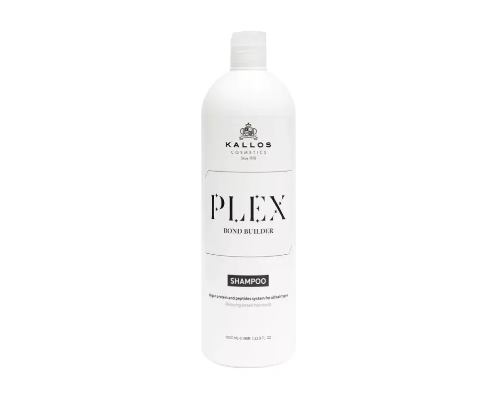 Biztonságos fizetés Kallos Plex Bond Builder sampon növényi proteinnel és Peptid komplex-szel 1000 ml