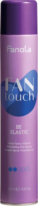 Biztonságos fizetés Fanola Fan Touch Be Elastic volument adó hajspray 500ml