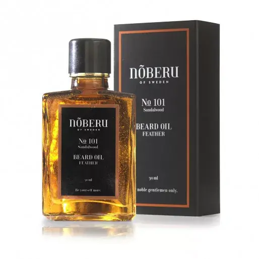 Akció Noberu Szakállolaj Feather, Sandalwood - 30 ml