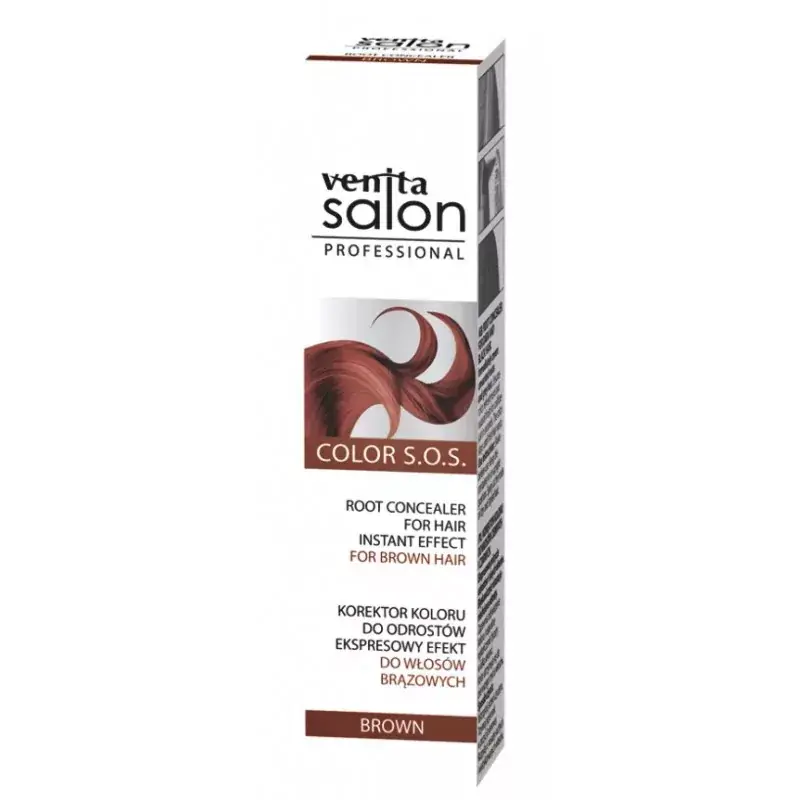 VENITA SALON Color S.O.S. Azonnali Hajtőszínező Barna Hajra 75ml Exkluzív ajánlat