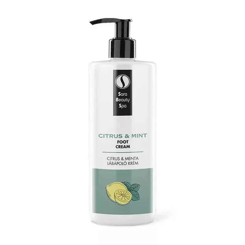 Exkluzív ajánlat LÁBÁPOLÓ KRÉM - CITRUS ÉS MENTA - 500ML