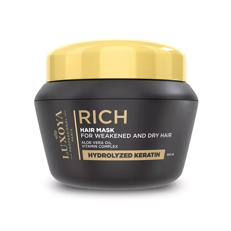 Újdonság LUXOYA PROFESSIONAL PARIS - RICH tápláló HAJMASZK 500ml