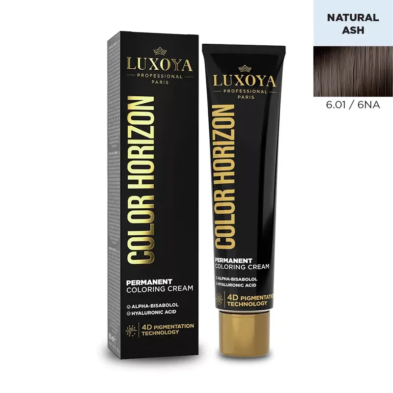 Olcsóbb LUXOYA HAIR COLOR HORIZON - Ammóniás hajfesték 6.01/6NA 60 ml