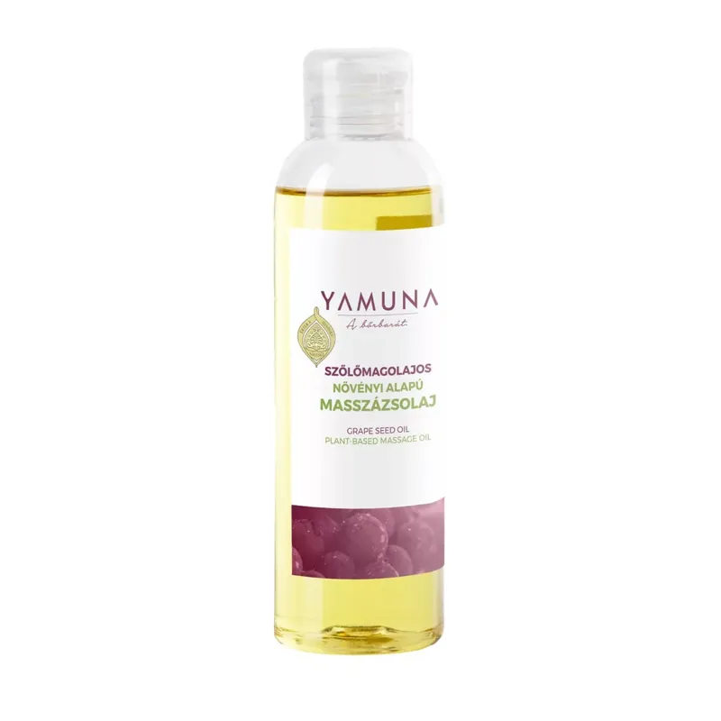 YAMUNA Szőlőmagolajos növényi alapú masszázsolaj 250 ml Bestseller
