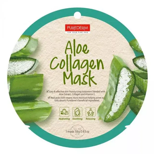 PureDerm Aloe Vera Arcmaszk Árengedmény