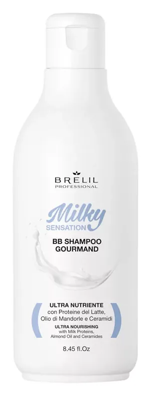 MILKY SENSATION BB GOURMAND SHAMPOO 1000 ml - Gourmé sampon mandulaolajjal és tejfehérjékkel Ne maradj le