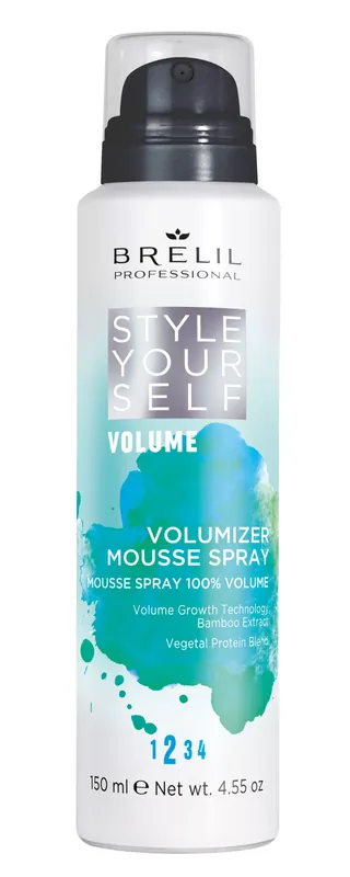 Legnépszerűbb BRELIL STYLE YOURSELF Volumizer Mousse Spray- Volumen növelő hajhab 150 ml