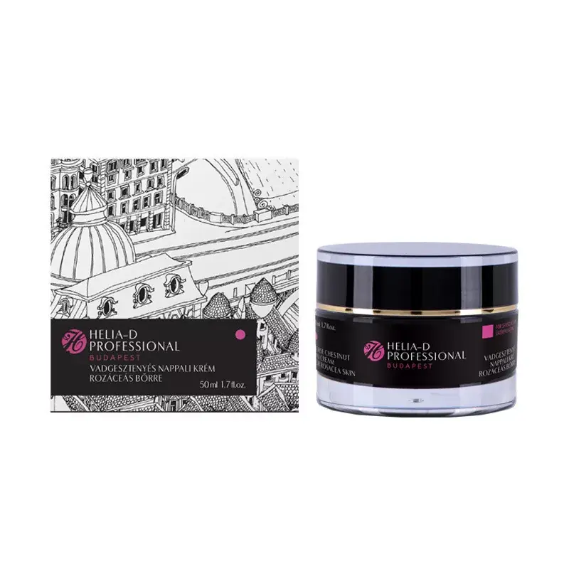 Végkiárusítás Helia-D Professional Vadgesztenyés Nappali Krém Rosaceás Bőrre 50 ml