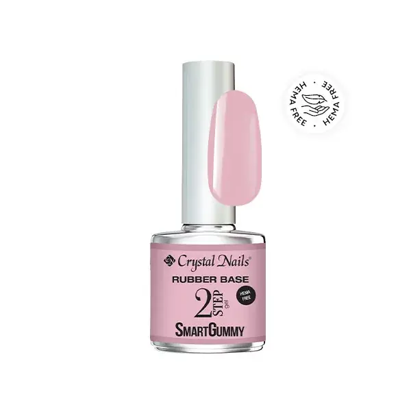 2S SmartGummy HEMA Free Rubber base gel - Nr1 Baby pink 8ml Kiárusítás