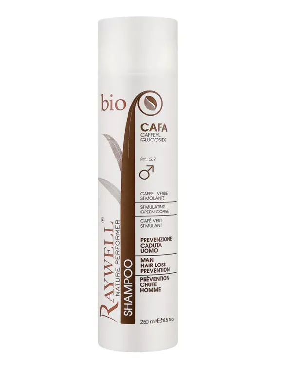 Raywell BIO Cafa Hajhullás elleni sampon férfiaknak 250 ml Bestseller