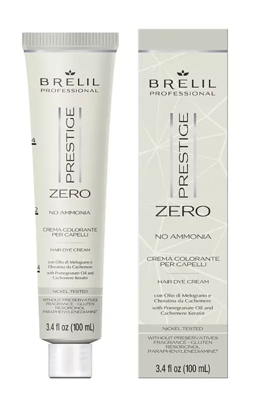 Brelil PRESTIGE ZERO ammóniamentes hajfesték ULTRA LIGHT BLONDE 10 (extra ultra-világos szőke) 100 ml Árcsökkenés