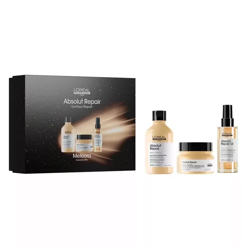 L‘Oréal Professional Serie Expert Absolut Repair Karácsonyi ajándékcsomag szett 2025 Expressz szállítás