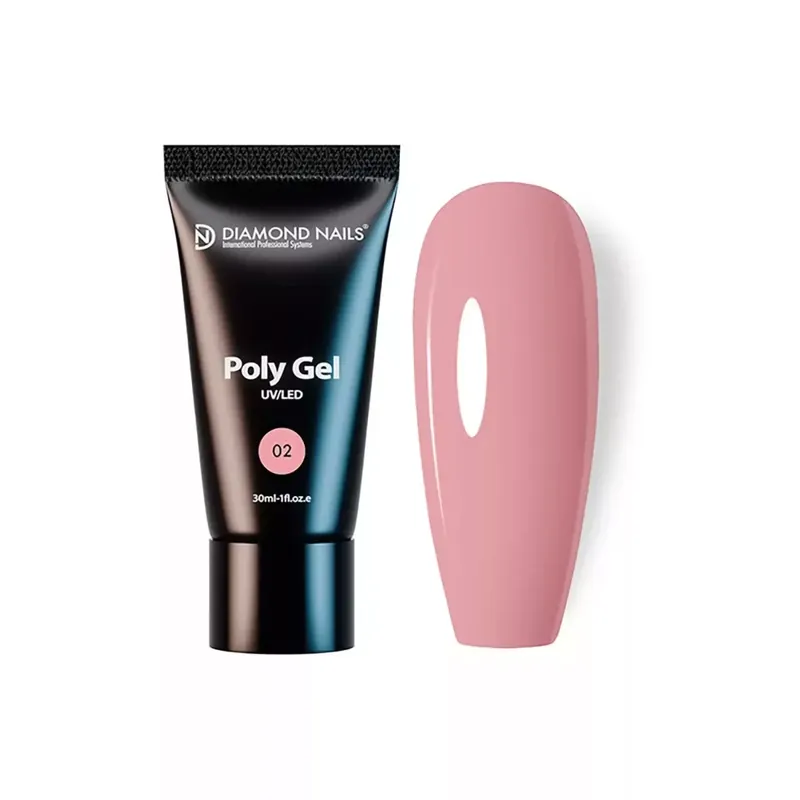 Korlátozott ajánlat PolyGel 02 - Baby Pink (Babarózsaszín) - 30ml - HEMA-mentes