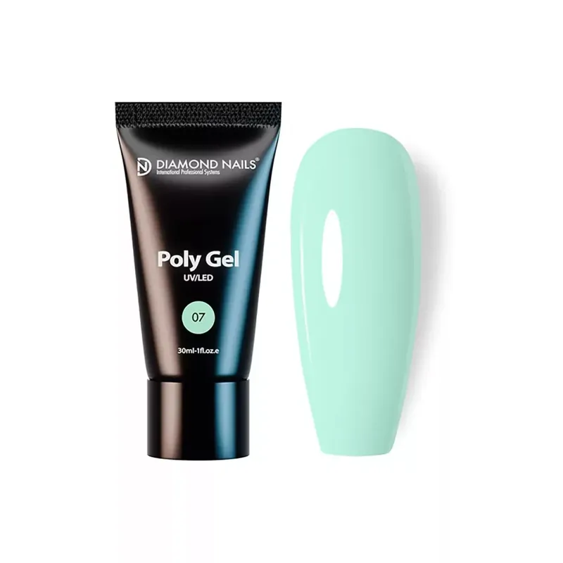 PolyGel 07 - Light Mint (Zöld) - 30ml - HEMA-mentes Expressz szállítás