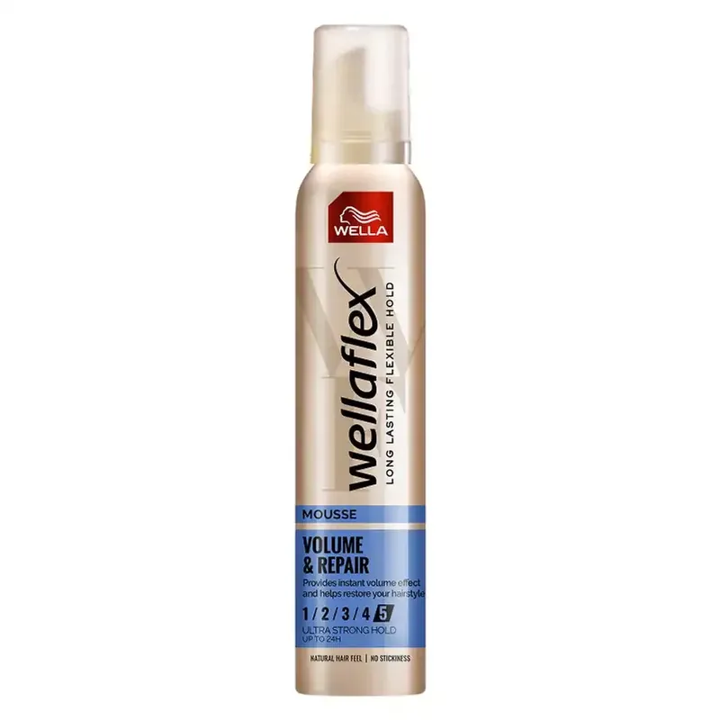 Szezonális akció Wellaflex Volume & Repair hajhab - 200 ml
