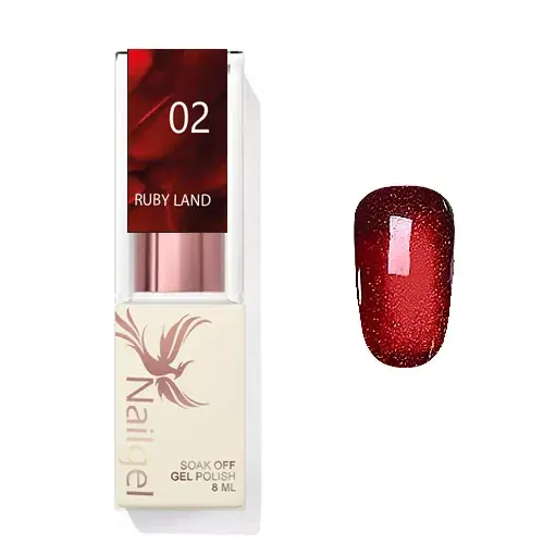 Rubyland 02 gél lakk 8 Ml Kedvezmény